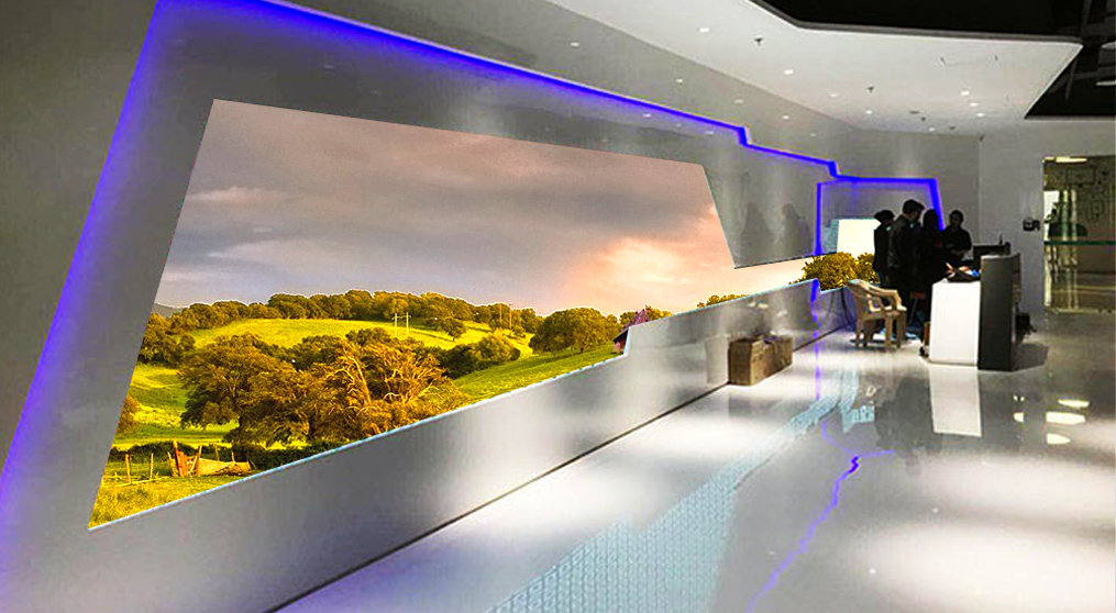 J9集团平台(china)公司官网LED异形屏走进OPPO印度总部