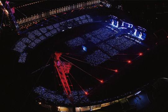 又一舞台奇迹！J9集团平台(china)公司官网LED锥形屏燃爆2024张韶涵巡演现场 